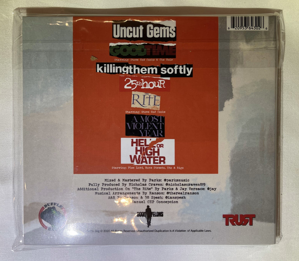 Ransom - Crime Scenes Limited Edition CD – Goodfelons Records