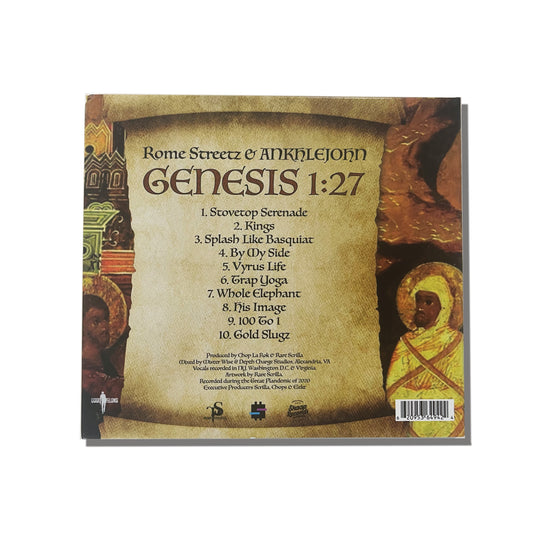 Rome Streetz ANKHLEJOHN Genesis 1:27 obi LP vinyl Record 12